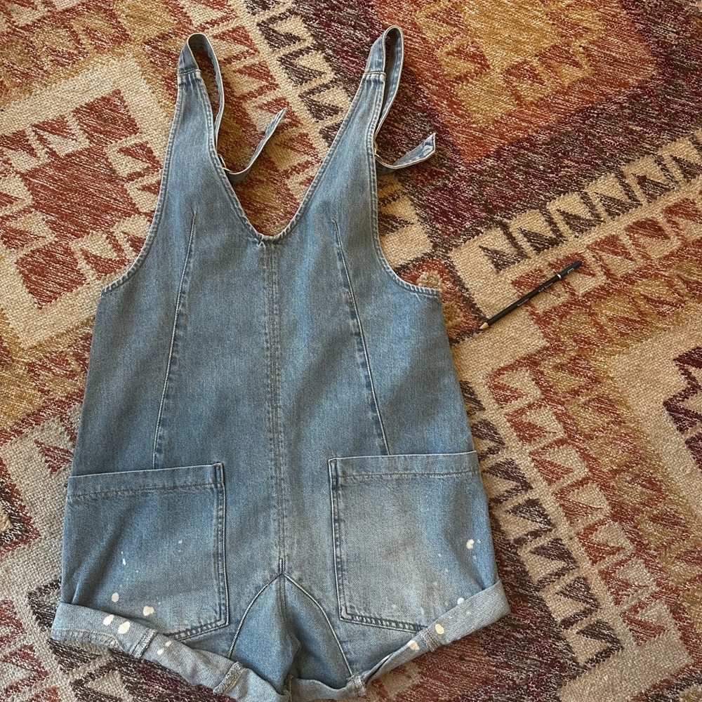 NWOT high roller shortalls